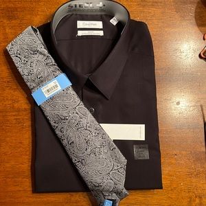 Men Dress Shirt and Tie